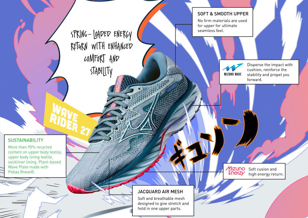Mizuno wave best sale escape